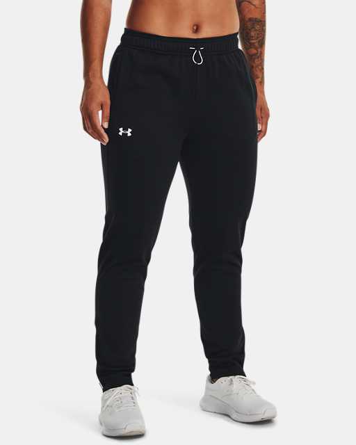 Women's trousers Under Armour Women's UA Essential Fleece Joggers - sonar  blue/white, Tennis Zone